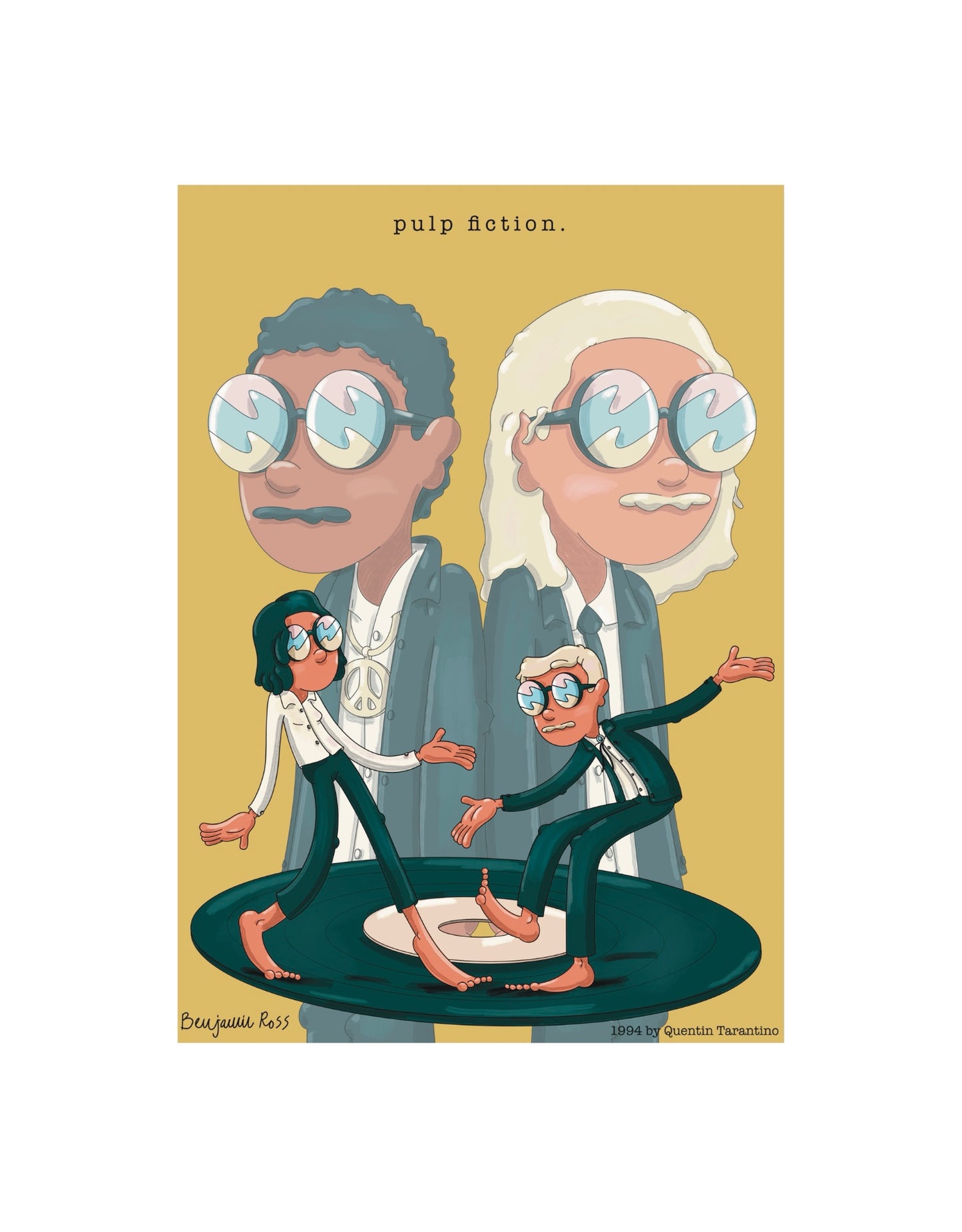 Pulp Fiction Movie Poster